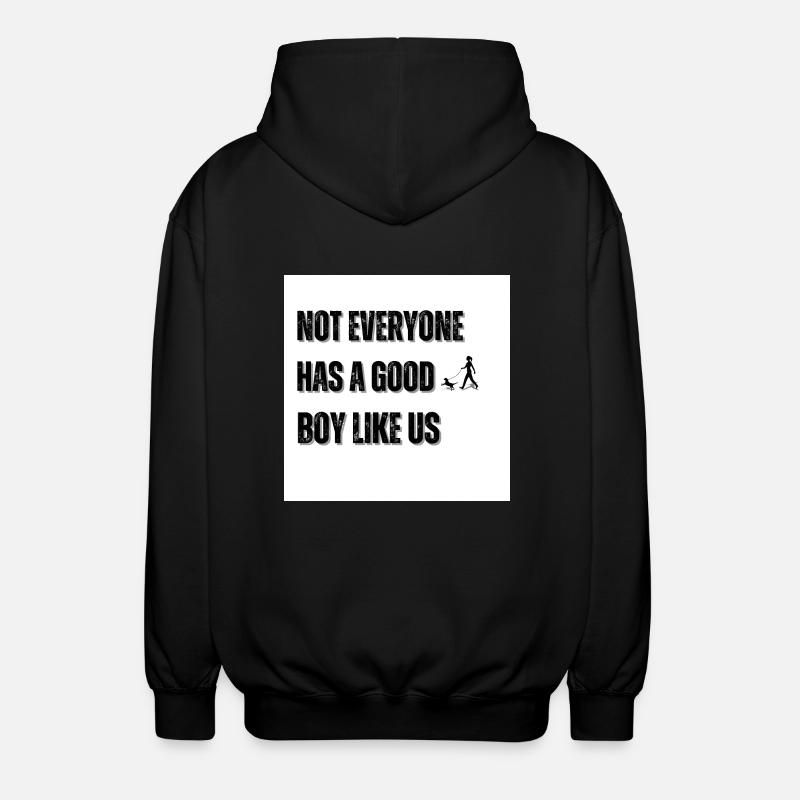 Guter Junge - Unisex Kapuzenjacke - Schwarz
