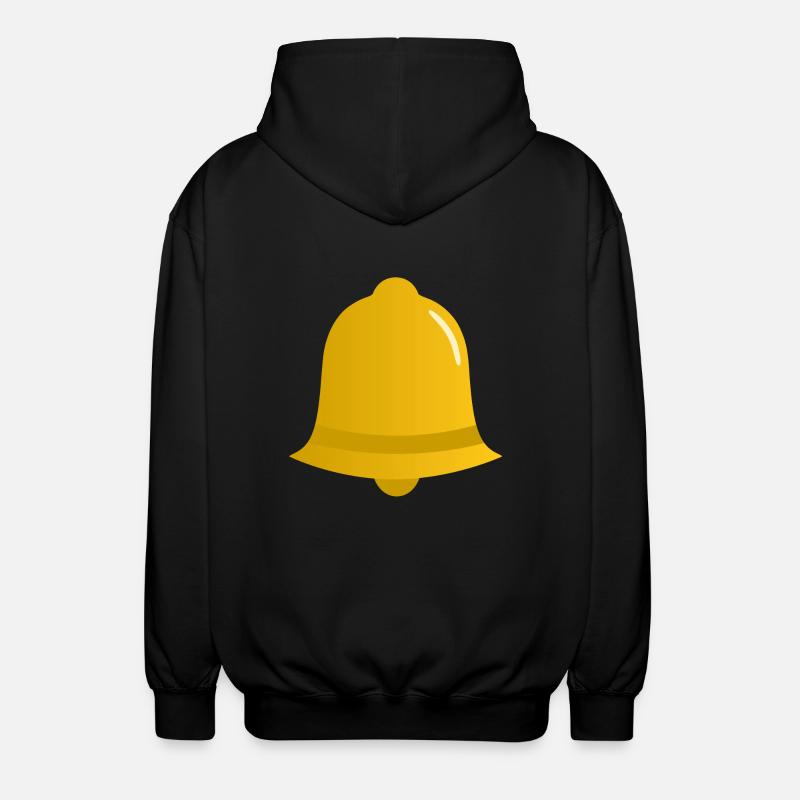 Cloche de Noël - Veste à capuche unisexe - noir