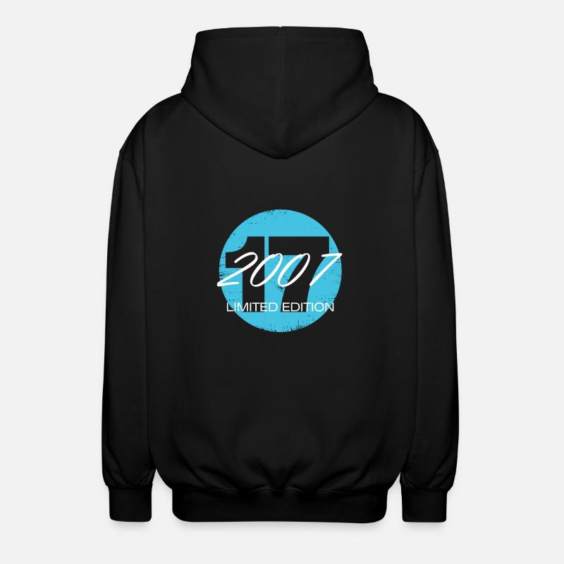 Edition limitée 17 ans d’âge - Veste à capuche unisexe - noir