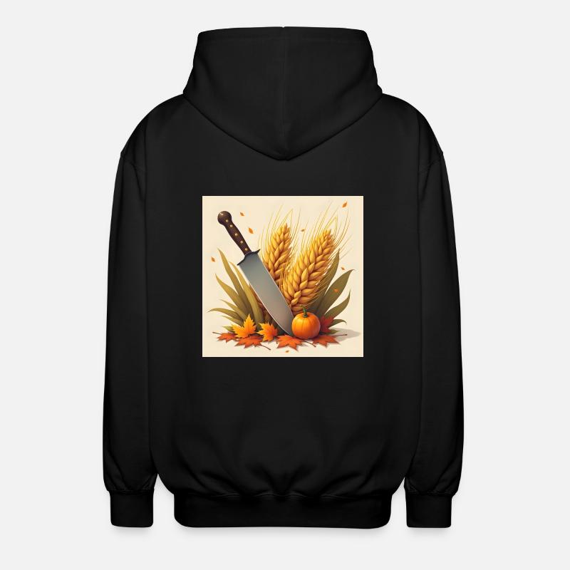 DrachenqodeLI - Unisex Kapuzenjacke - Schwarz