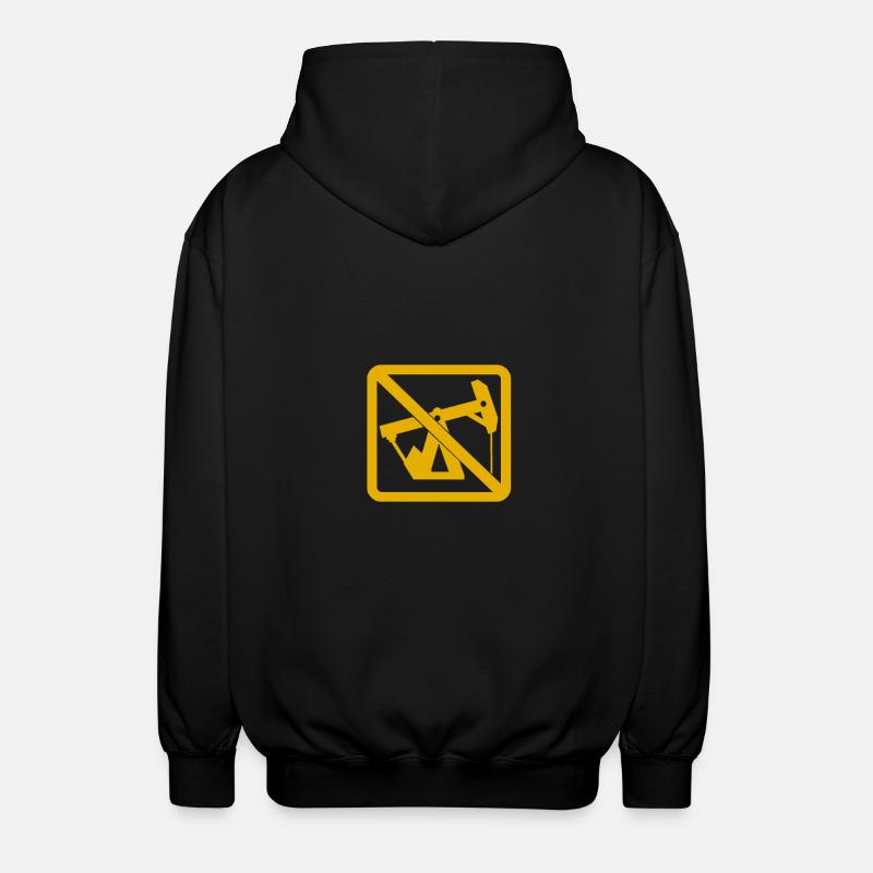 INTERD BENZIN - Unisex Kapuzenjacke - Schwarz