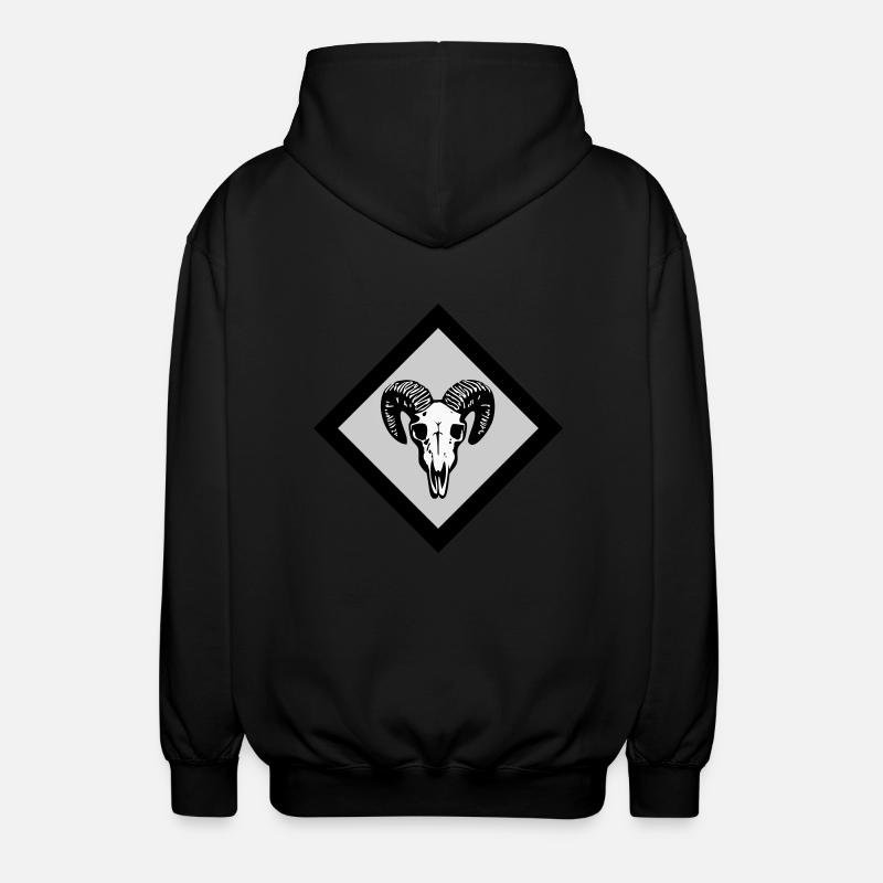 Gotland - Veste à capuche unisexe - noir