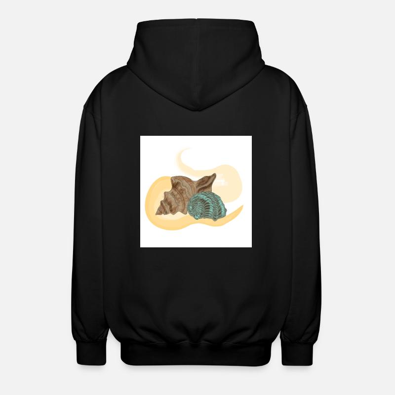 Lambi de mer - Veste à capuche unisexe - noir