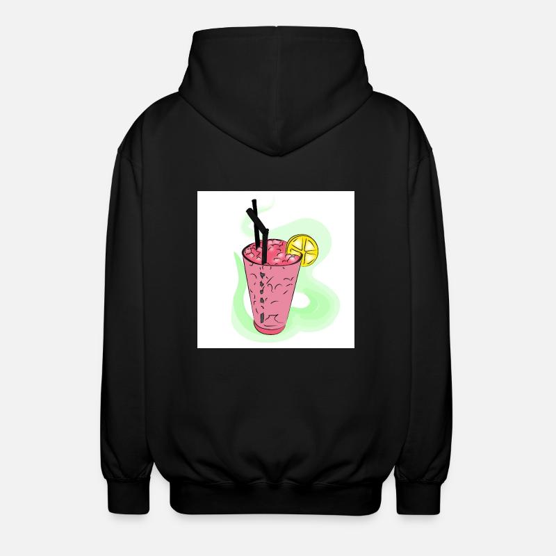 Summer Refreshment - Unisex Hooded Jacket - black