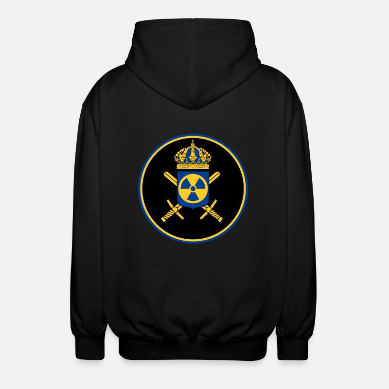 Das schwedische Atomwaffenprogramm - Unisex Kapuzenjacke - Schwarz
