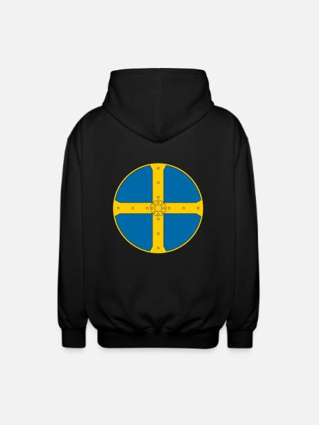 Wikinger - Unisex Kapuzenjacke - Schwarz
