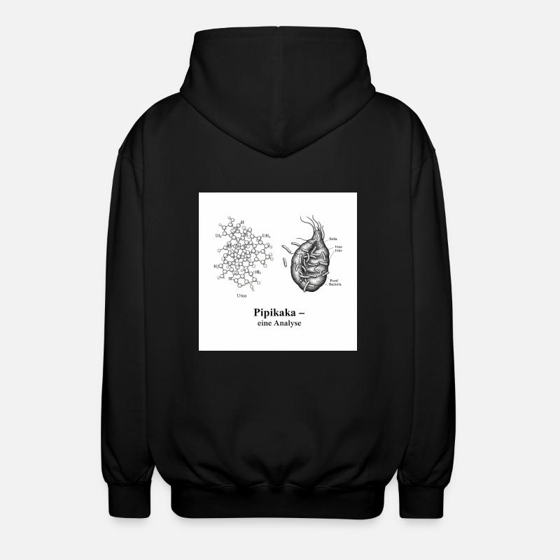 Analyse - Unisex Kapuzenjacke - Schwarz