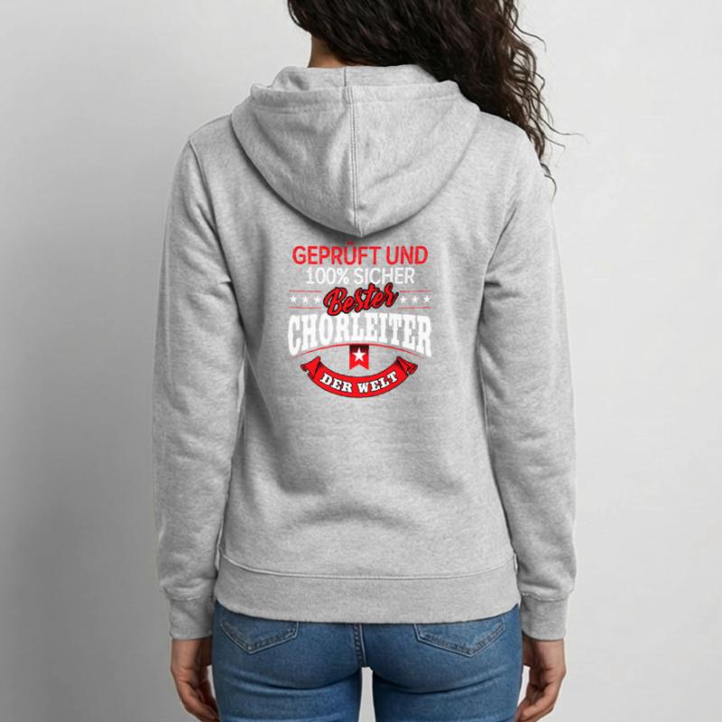 Chorleiter Dirigent Dirigentin Chor Gesangschor Unisex Kapuzenjacke