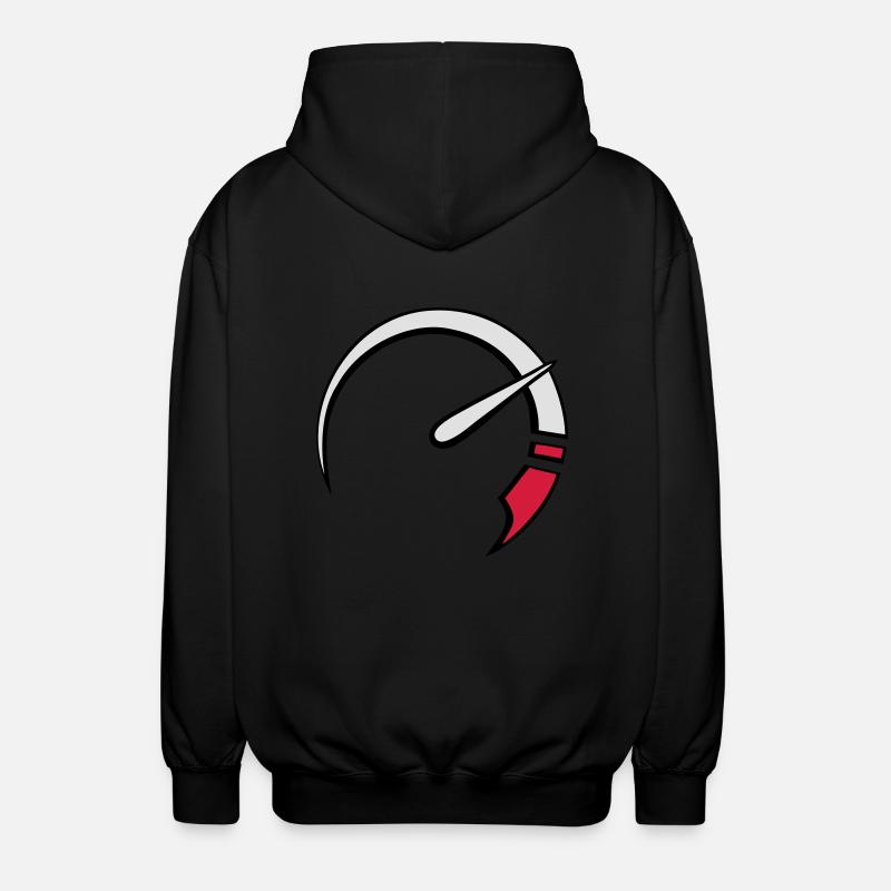 tacho3c - Unisex Kapuzenjacke - Schwarz