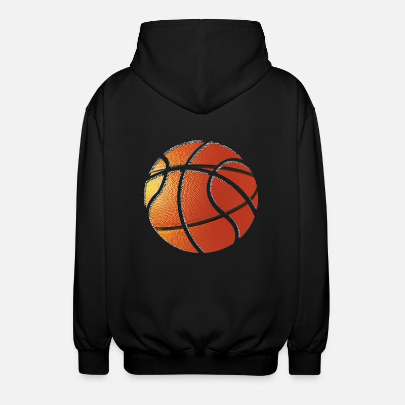 basketball - Veste à capuche unisexe - noir