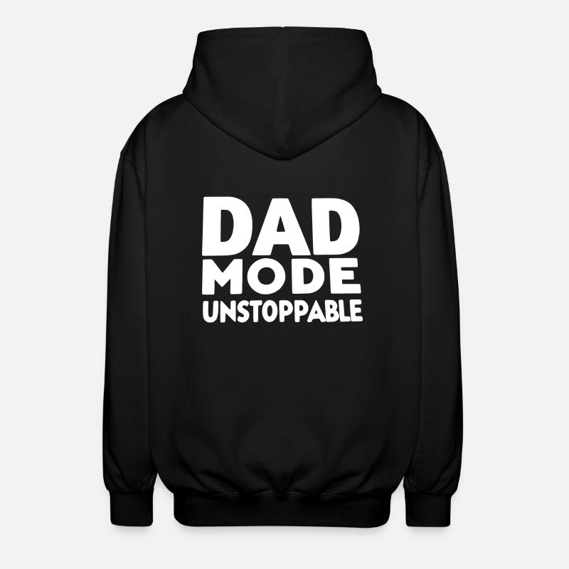 Mode papa imparable - Veste à capuche unisexe - noir