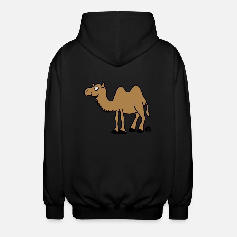 Kamel - Veste à capuche unisexe - noir