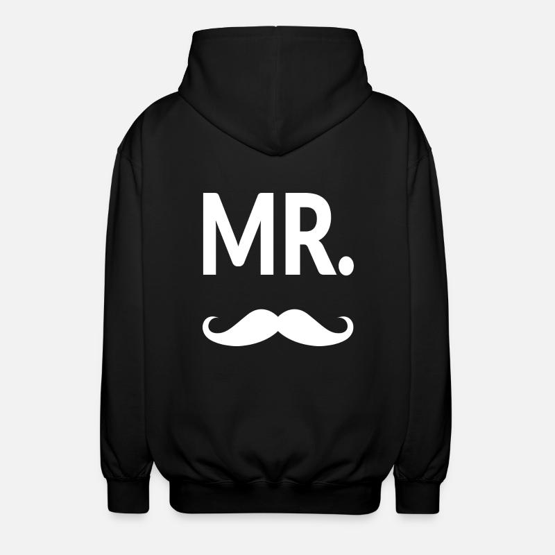 MR - Unisex Hooded Jacket - black