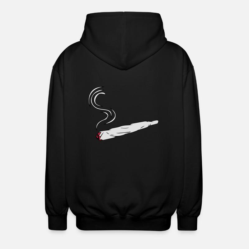 joint design kiffen - Veste à capuche unisexe - noir