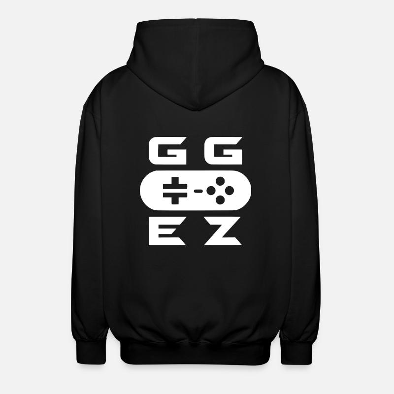 GG EZ - Veste à capuche unisexe - noir