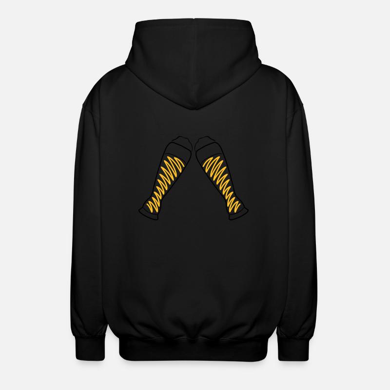 bier2 - Unisex Kapuzenjacke - Schwarz