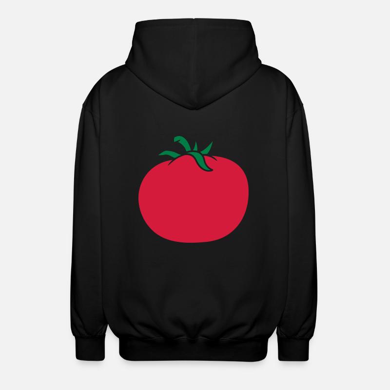 Tomate Design - Veste à capuche unisexe - noir