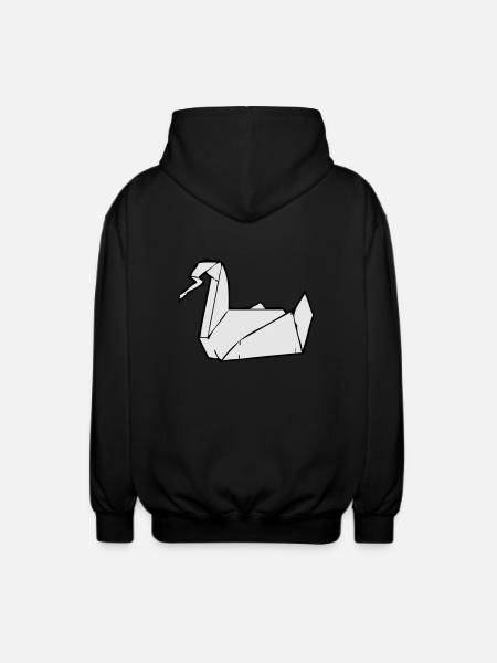 PRISON BREAK Kranich - Unisex Kapuzenjacke - Schwarz