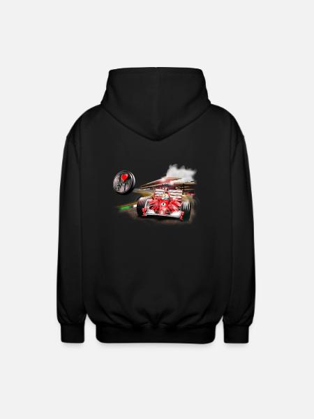 A fond la Caisse F1! - Veste à capuche unisexe - noir