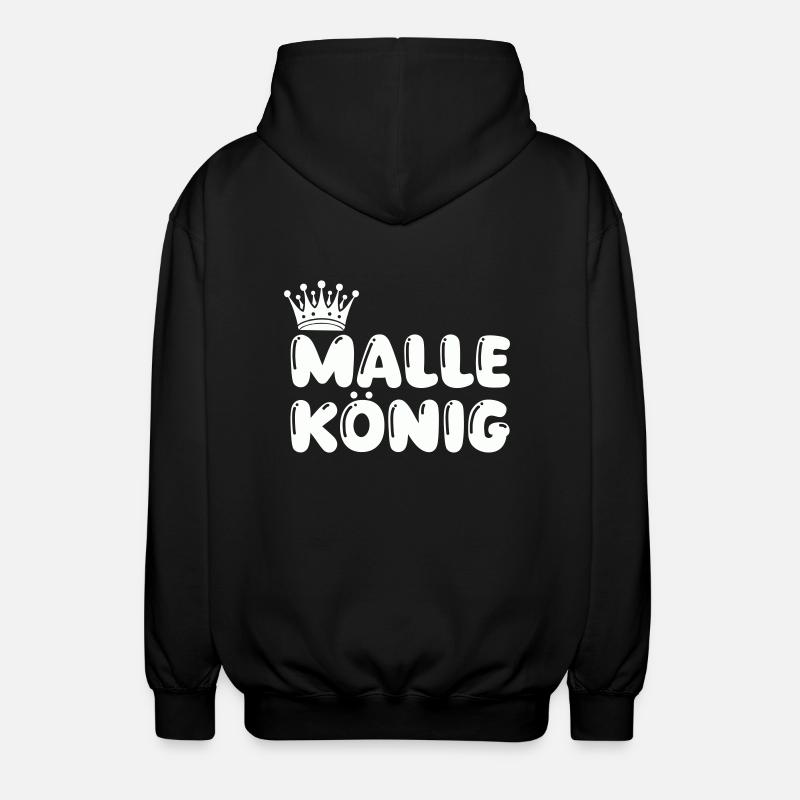 Malle König - Veste à capuche unisexe - noir