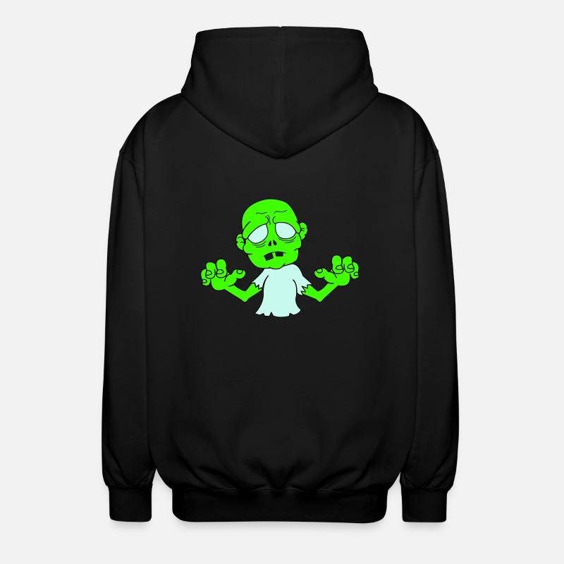 Zombi - Veste à capuche unisexe - noir