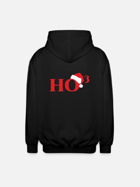 Noël Ho³ - Veste à capuche unisexe - noir