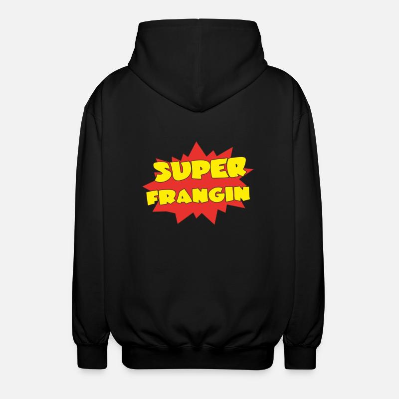 Superbruder - Unisex Kapuzenjacke - Schwarz