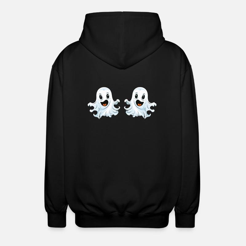 Ghost Comic - Unisex Hooded Jacket - black