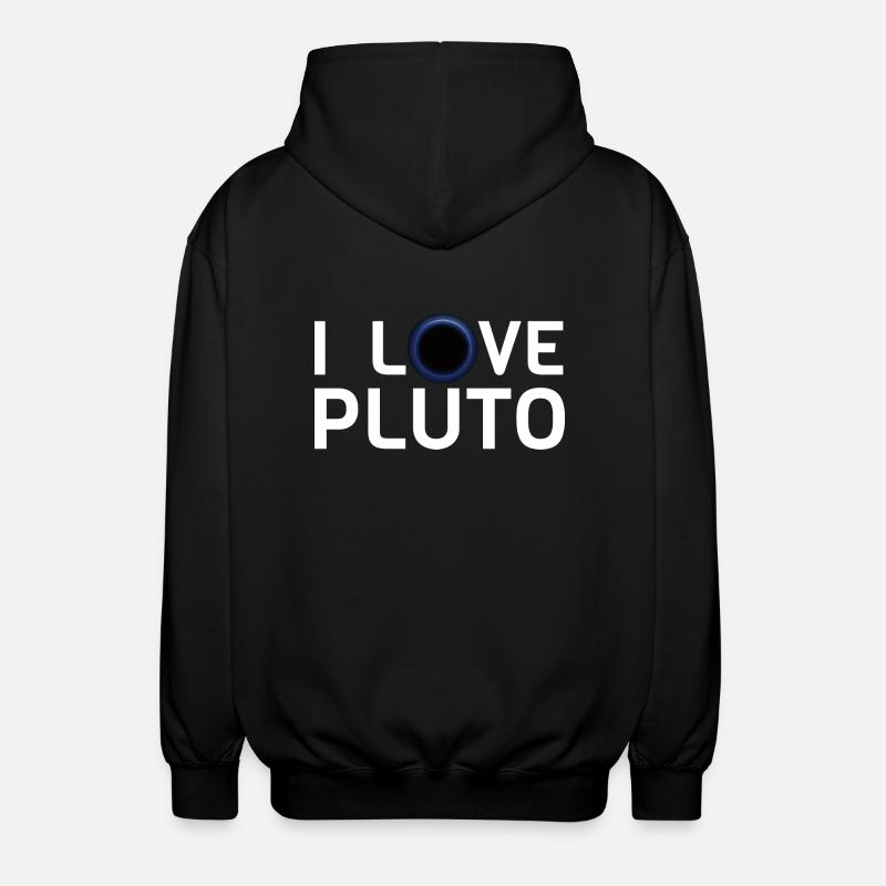 J’adore Pluton - Veste à capuche unisexe - noir