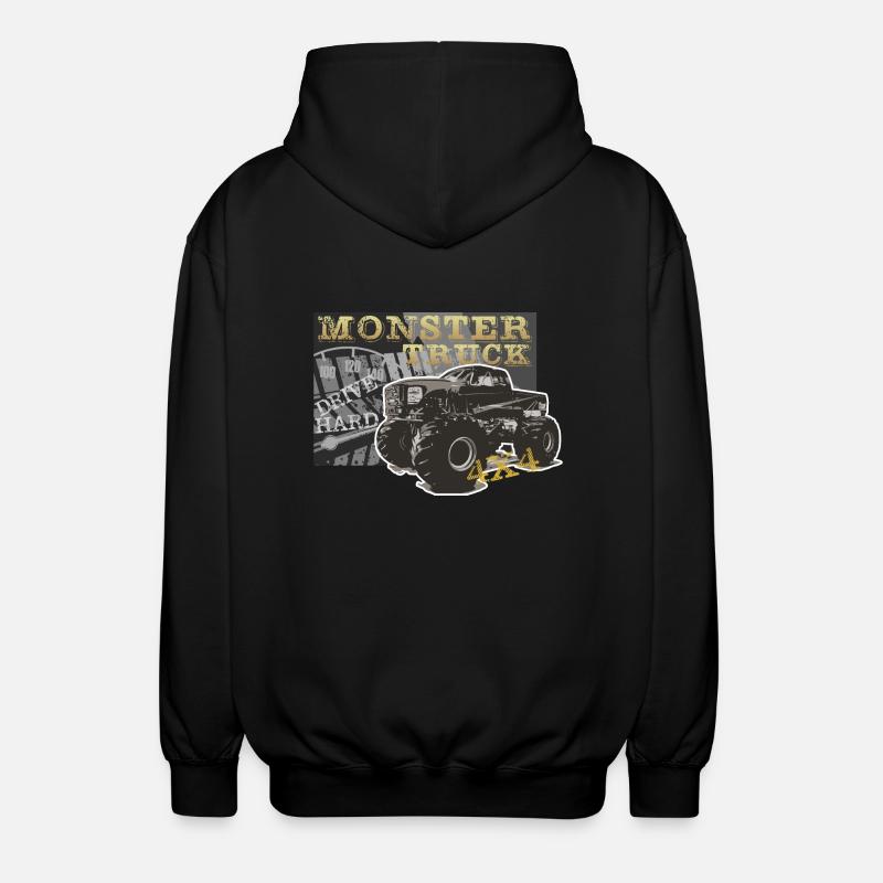 Monstertrck - Veste à capuche unisexe - noir