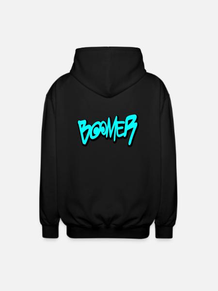 Boomer - Unisex Hooded Jacket - black