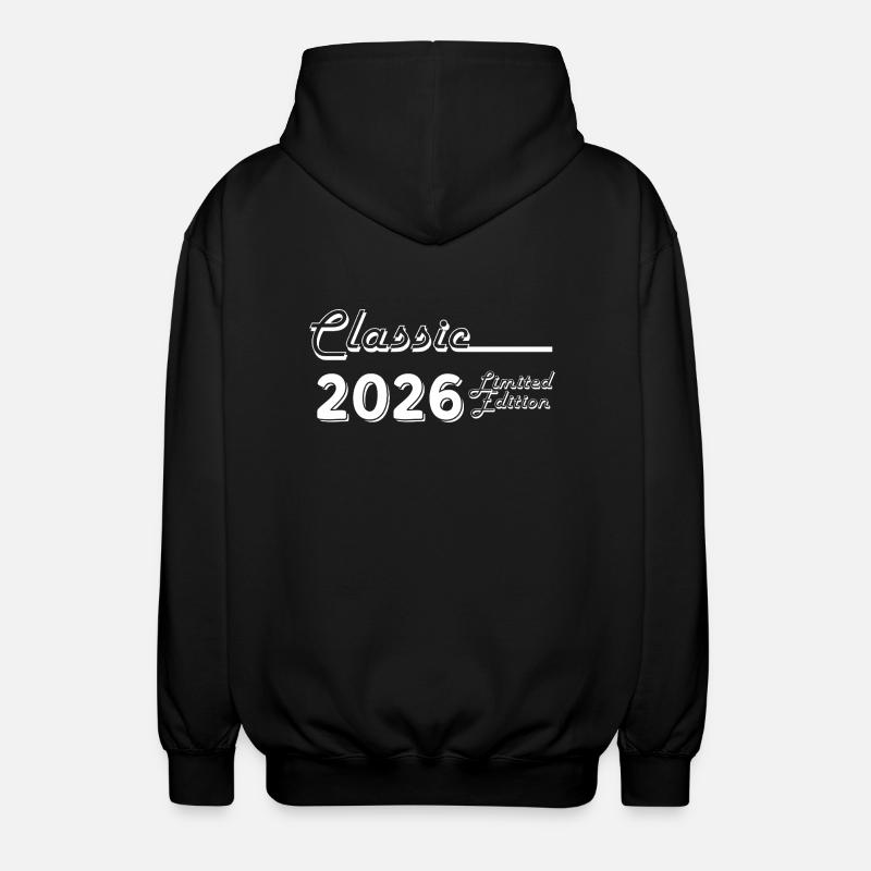 Classic 2026 Limited Edition - Unisex Hooded Jacket - black