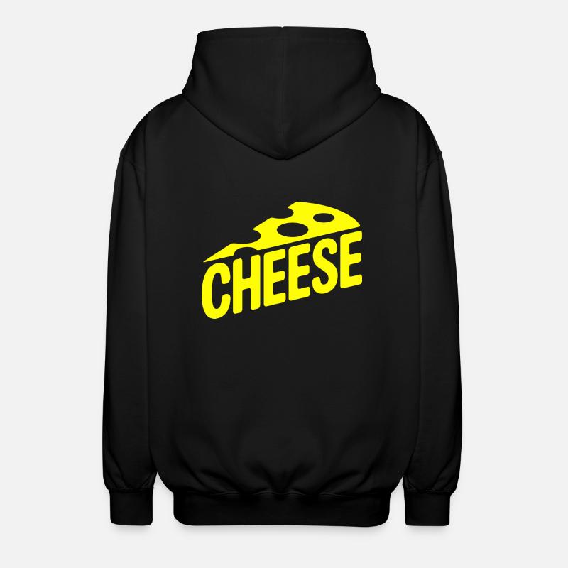 Fromage - Cool Dairy Logo - Veste à capuche unisexe - noir