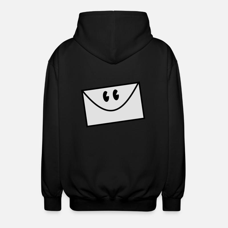 envelope - Veste à capuche unisexe - noir