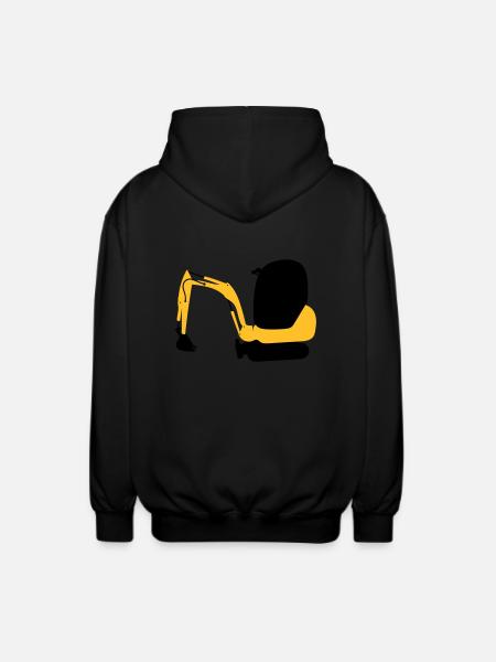 Bagger - Unisex Kapuzenjacke - Schwarz