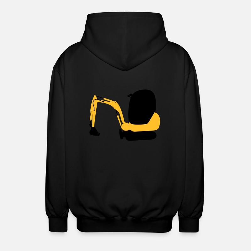 Bagger - Unisex Kapuzenjacke - Schwarz