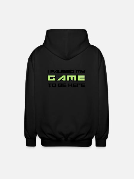 Gamers - Unisex Hooded Jacket - black