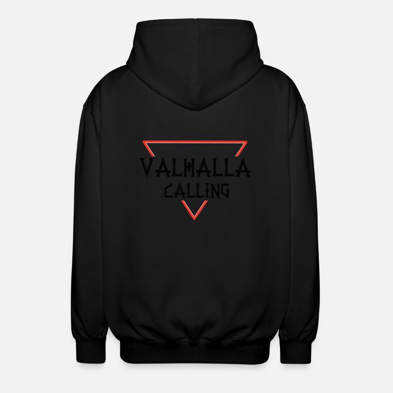 Valhalla Calling (Final Logo) - Veste à capuche unisexe - noir