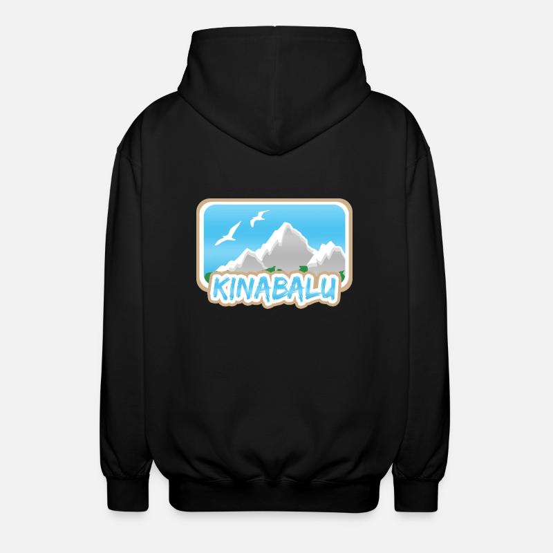 Kinabalu - Unisex Kapuzenjacke - Schwarz