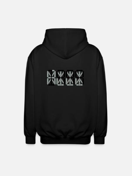 1999 - Unisex Hooded Jacket - black