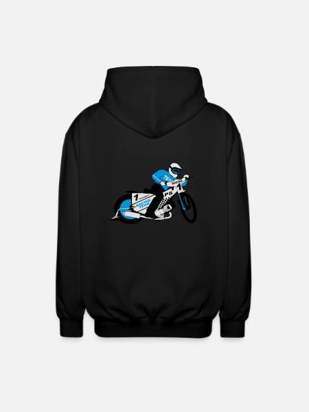 speedway - Unisex Kapuzenjacke - Schwarz