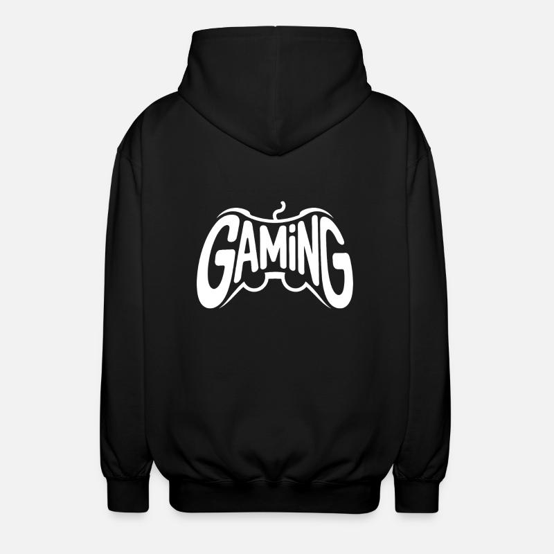 Gaming - Cool Controller Logo - Unisex Hooded Jacket - black