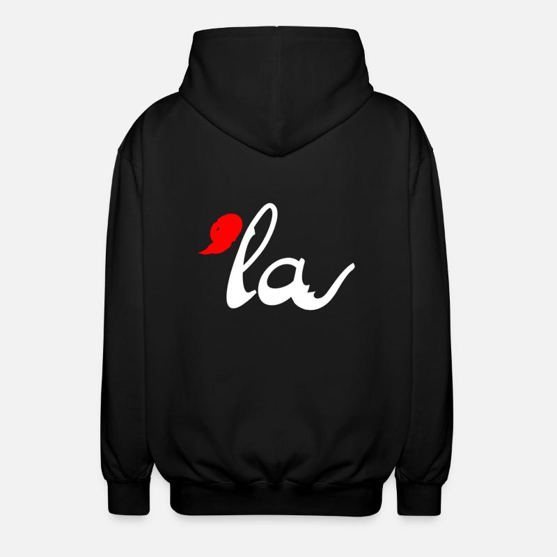 Comma La - Unisex Kapuzenjacke - Schwarz