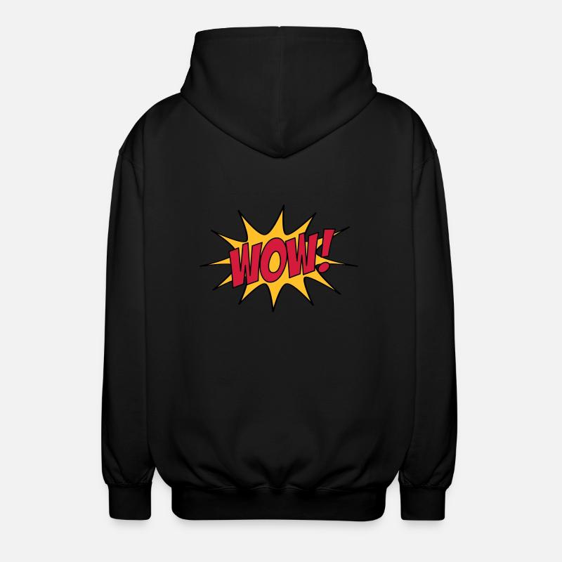HOU LA LA! - Veste à capuche unisexe - noir
