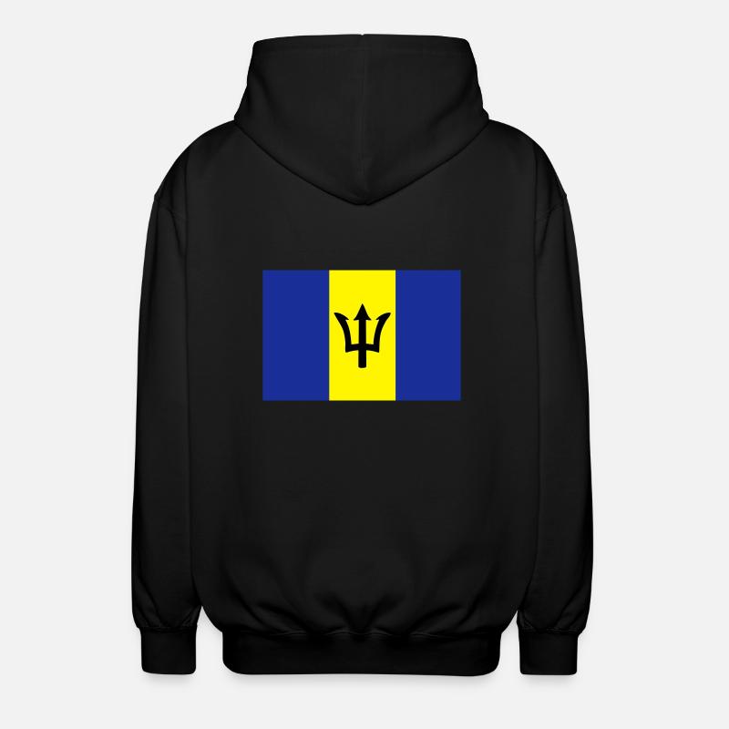 barbados - Unisex Kapuzenjacke - Schwarz