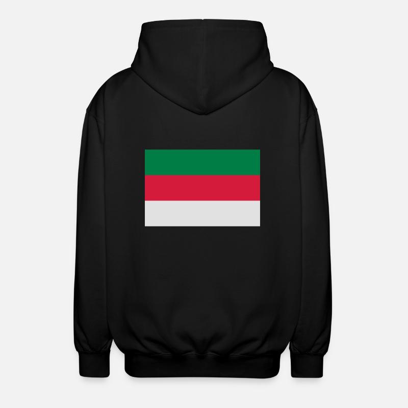 Helgoland - Unisex Kapuzenjacke - Schwarz