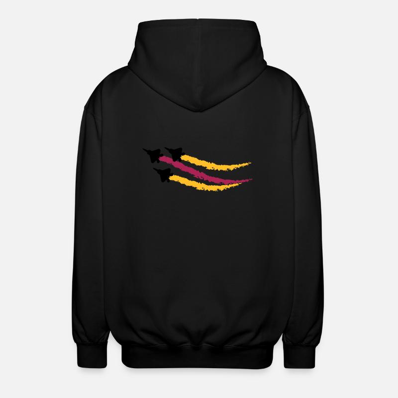F22 Raptor - Unisex Kapuzenjacke - Schwarz