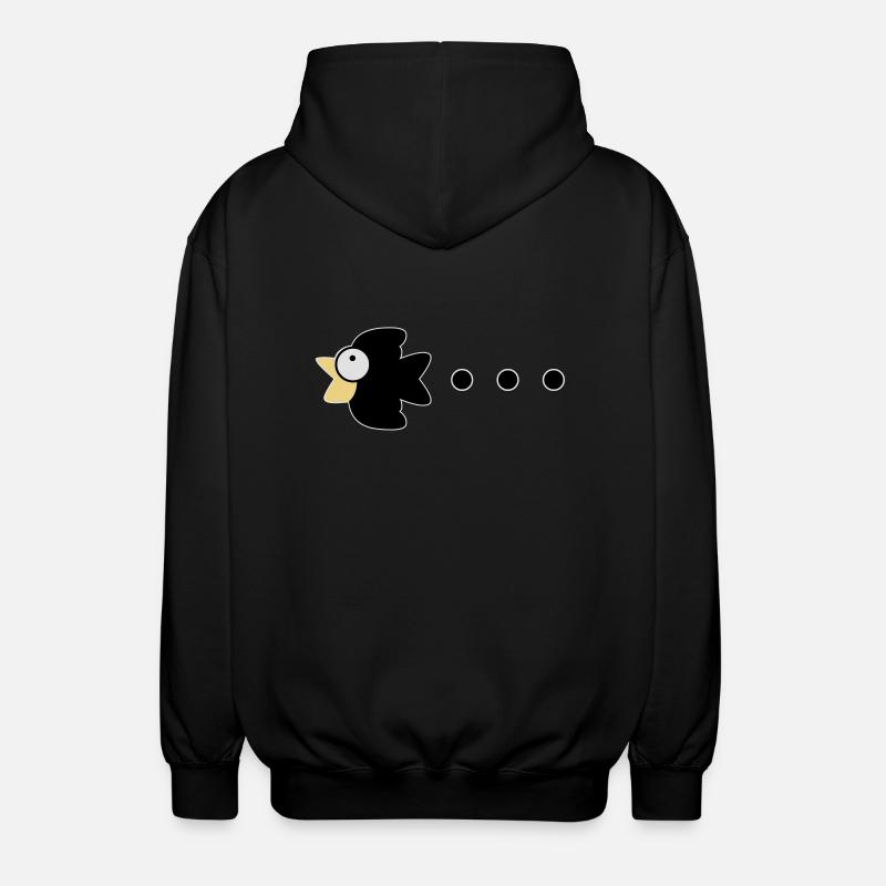 crow - Veste à capuche unisexe - noir
