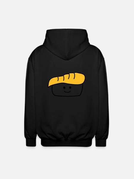 Nigiri Sushi - Unisex Hooded Jacket - black