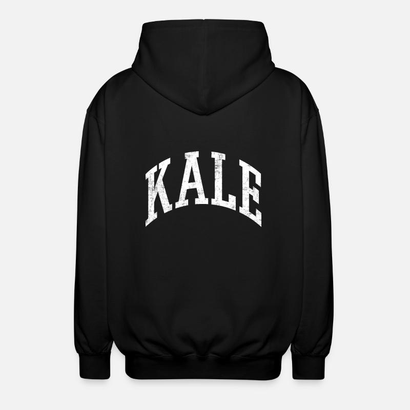 Kale - Unisex Hooded Jacket - black